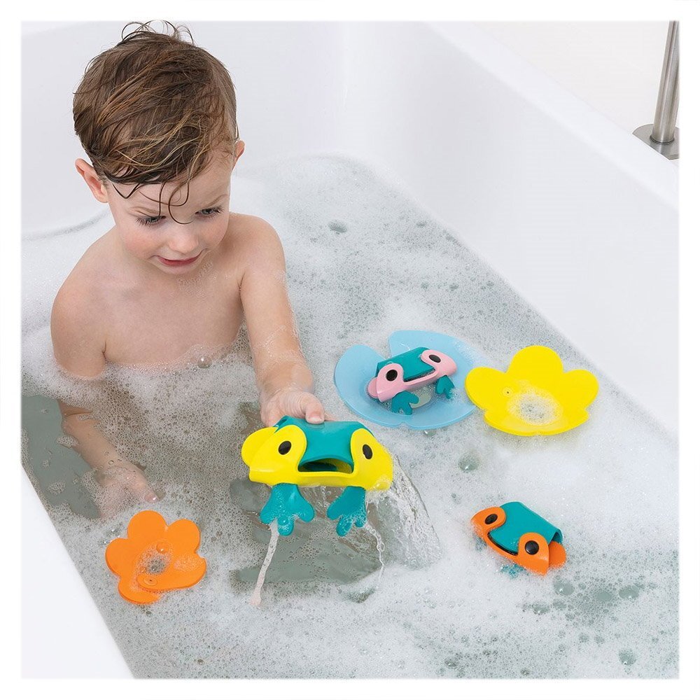 Quut Toys Set jucarii de baie Broscutele simpatice