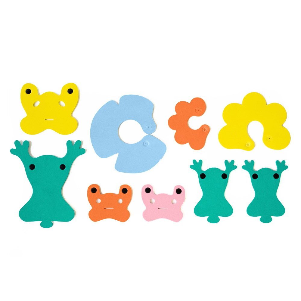Quut Toys Set jucarii de baie Broscutele simpatice