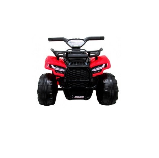 R-Sport Atv electric pentru copii J8AAA rosu 35W cu tractiune spate muzica sunete si lumni