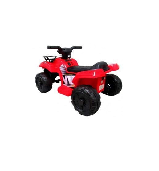 R-Sport Atv electric pentru copii J8AAA rosu 35W cu tractiune spate muzica sunete si lumni