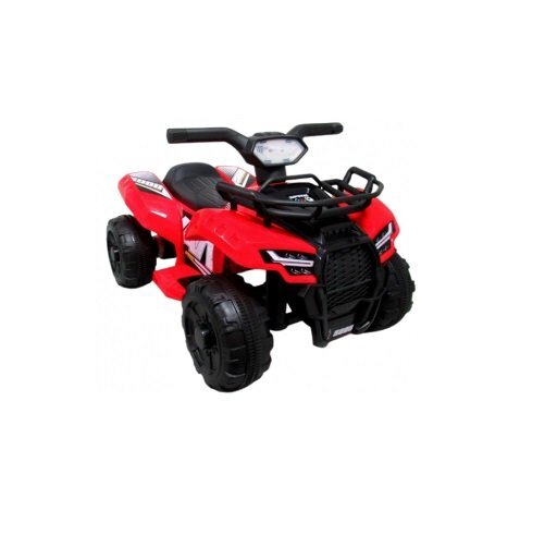 R-Sport Atv electric pentru copii J8AAA rosu 35W cu tractiune spate muzica sunete si lumni
