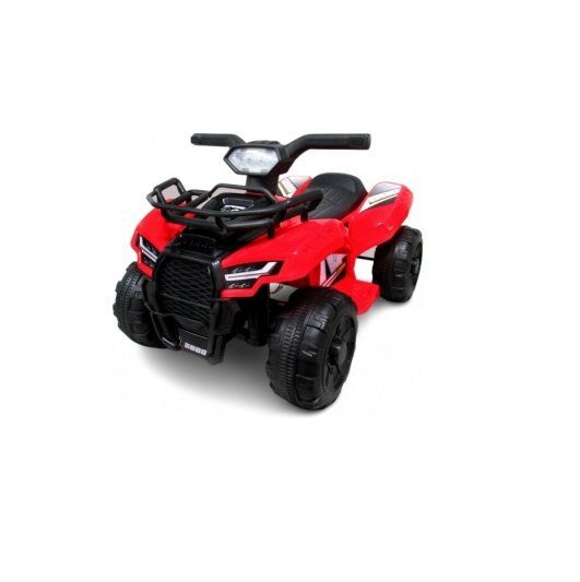 R-Sport Atv electric pentru copii J8AAA rosu 35W cu tractiune spate muzica sunete si lumni