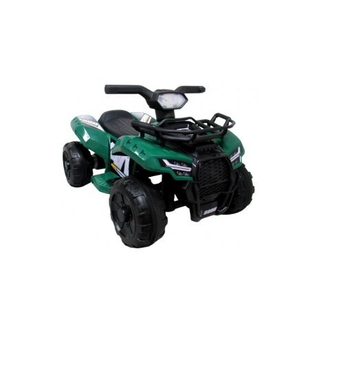 R-Sport Atv electric pentru copii J8AAA verde 35W cu tractiune spate muzica sunete si lumni