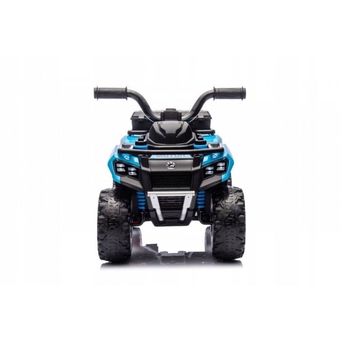 R-Sport ATV electric pentru copii J9 Albastru roti si scaun din plastic putere 25W 70x44x40 cm varsta 1.5-4 ani