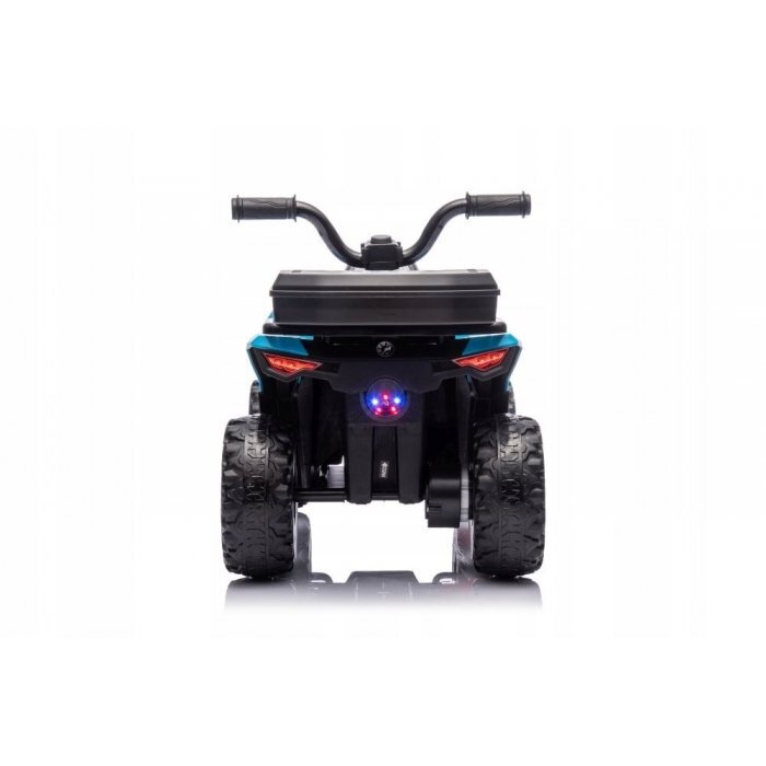 R-Sport ATV electric pentru copii J9 Albastru roti si scaun din plastic putere 25W 70x44x40 cm varsta 1.5-4 ani