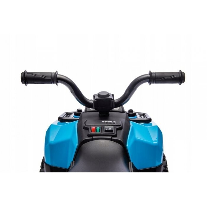 R-Sport ATV electric pentru copii J9 Albastru roti si scaun din plastic putere 25W 70x44x40 cm varsta 1.5-4 ani