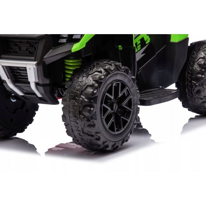R-Sport ATV electric pentru copii J9 Verde roti si scaun din plastic putere 25W 70x44x40 cm varsta 1.5-4 ani