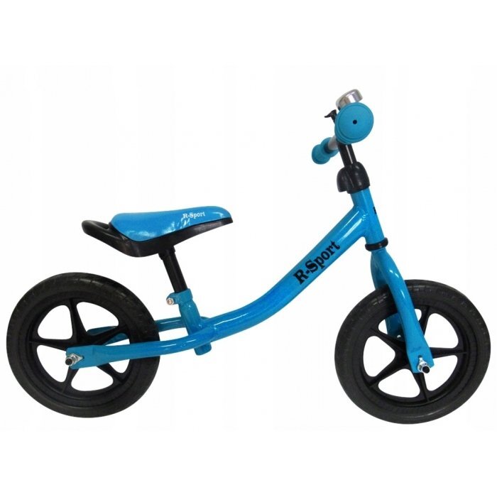R-Sport Bicicleta copii fara pedale R1 albastru varsta 2-5 ani roti din spuma EVA cadru usor din otel saua si inaltimea ghidonului sunt reglabile pana la 35 kg