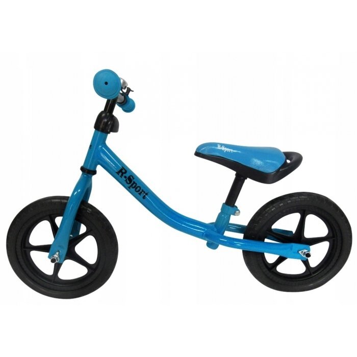 R-Sport Bicicleta copii fara pedale R1 albastru varsta 2-5 ani roti din spuma EVA cadru usor din otel saua si inaltimea ghidonului sunt reglabile pana la 35 kg