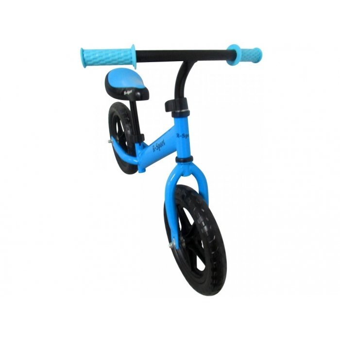 R-Sport Bicicleta copii fara pedale R7 albastru 11 inch cu roti din spuma Eva varsta 2-5 ani scaun si ghidon reglabile in inaltime sarcina maxima pana la 35 kg