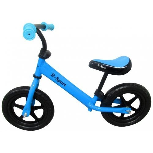 R-Sport Bicicleta copii fara pedale R7 albastru 11 inch cu roti din spuma Eva varsta 2-5 ani scaun si ghidon reglabile in inaltime sarcina maxima pana la 35 kg