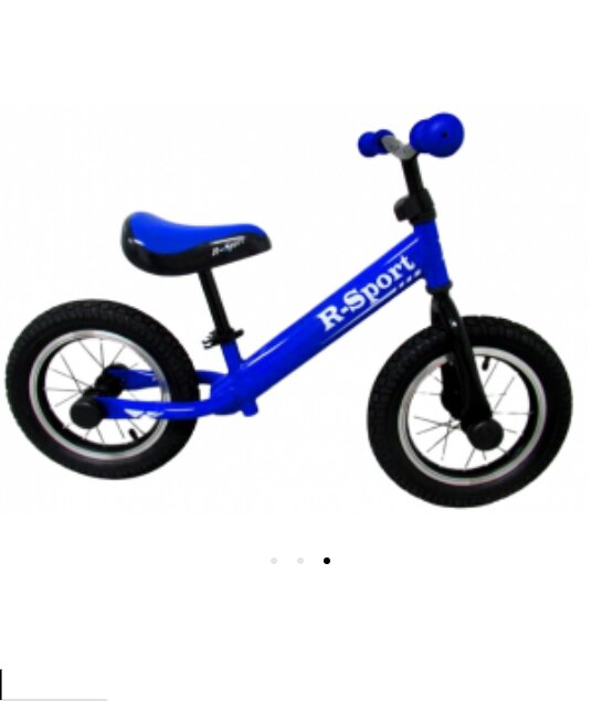 R-Sport Bicicleta fara pedale cu roti gonflabile R2 albastru