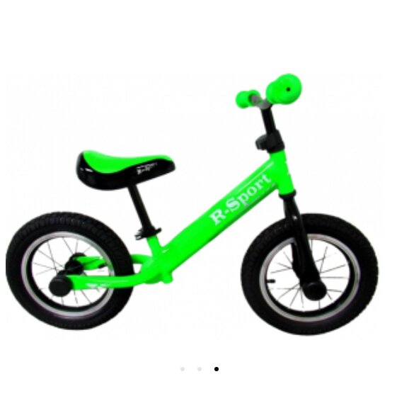 R-Sport Bicicleta fara pedale cu roti gonflabile R2 verde