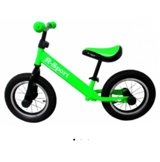 R-Sport Bicicleta fara pedale cu roti gonflabile R2 verde