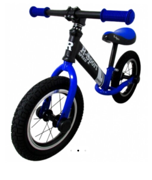 R-Sport Bicicleta fara pedale cu roti gonflabile R8 albastru