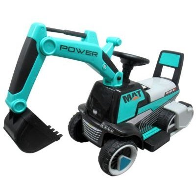 R-Sport Excavator electric pentru copii C3 albastru 25W Unitate audio si lumini led sarcina maxima 25 kg