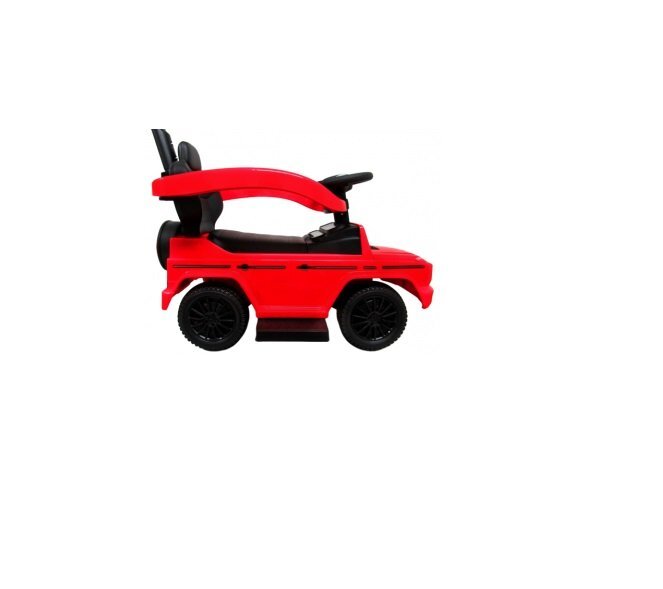R-Sport Masinuta copii de impins Mercedes G350 AMG Rosu maner parental detasabil suport pentru picioare bara de protectie melodii si claxon greutate maxima admisa 25 kg