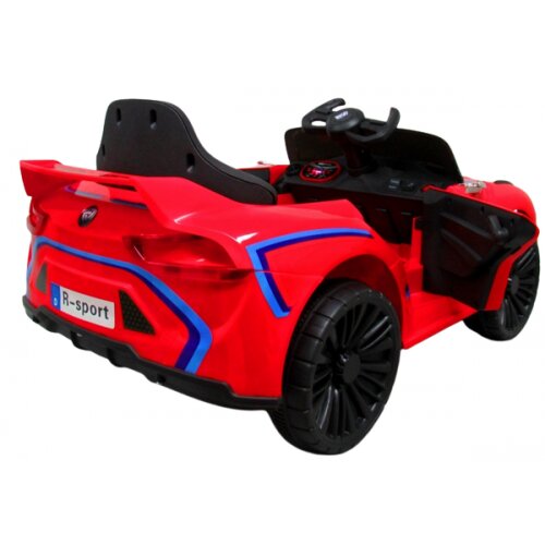 R-Sport Masinuta electrica pentru copii Cabrio 60W Z5 TK1188 rosu cu telecomanda control volum pornire lenta si deschidere usi