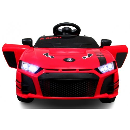 R-Sport Masinuta electrica pentru copii Cabrio A1 Rosu 60W cu telecomanda si functie de balansare