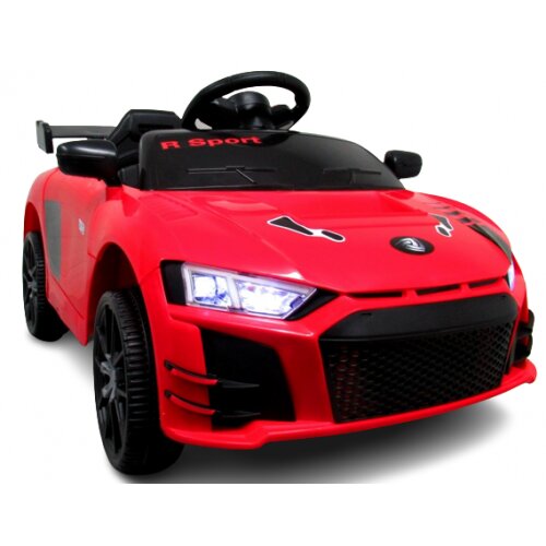 R-Sport Masinuta electrica pentru copii Cabrio A1 Rosu 60W cu telecomanda si functie de balansare