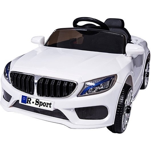 R-Sport Masinuta electrica pentru copii Cabrio M5 alb 50W cu telecomanda
