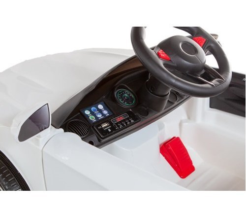 R-Sport Masinuta electrica pentru copii Cabrio M5 alb 50W cu telecomanda