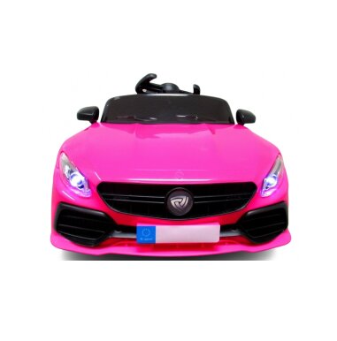 R-Sport Masinuta electrica pentru copii Cabrio Z6 roz 70W cu telecomanda functie de balansare volan sport Mp3 si Usb amortizoare si deschidere usi