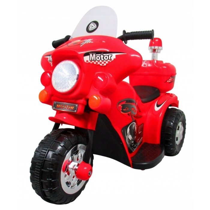 R-Sport Motocicleta electrica pentru copii M7 rosie 20W cu muzica lumini si pedala acceleratie