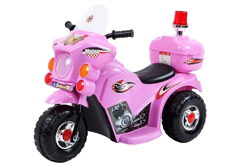 R-Sport Motocicleta electrica pentru copii M7 roz 20W cu muzica lumini si pedala acceleratie