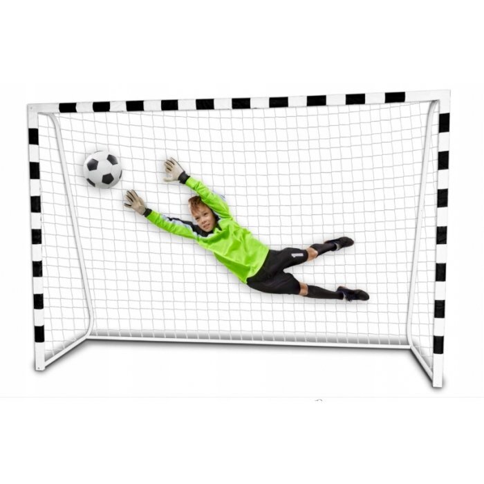 R-Sport Poarta de fotbal din metal E4 300 x 200 x 90 cm