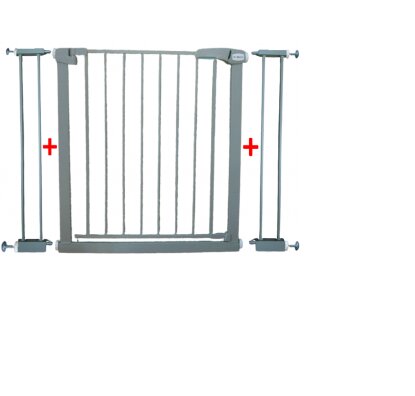 R-Sport Poarta de siguranta din metal 79-105 cm S2 Gri