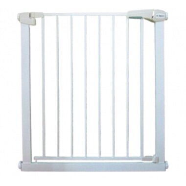 R-Sport Poarta de siguranta din metal S0 alb 79-83.5 cm