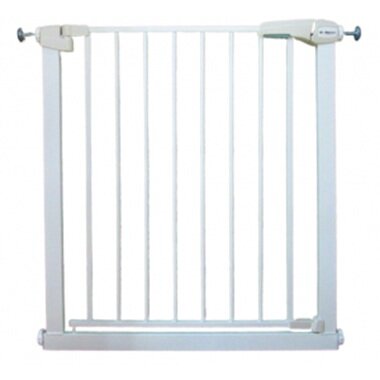 R-Sport Poarta de siguranta din metal S0 alb 79-83.5 cm