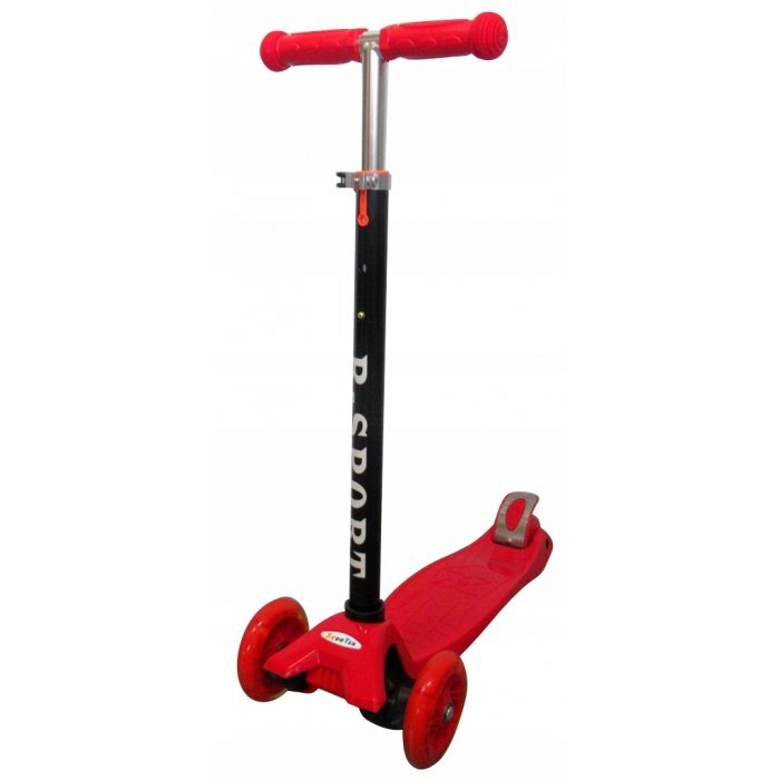 R-Sport Trotineta H1 rosie ghidon reglabil cadru din aluminiu greutate admisa 50 kg