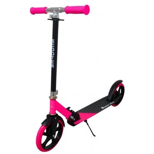 R-Sport Trotineta H9 roz pliabila ghidon reglabil si detasabil greutate suportata 100 kg varsta 4 ani+