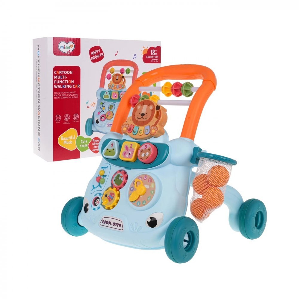 Ramiz Antepremergator multifunctional cu activitati educative Blue