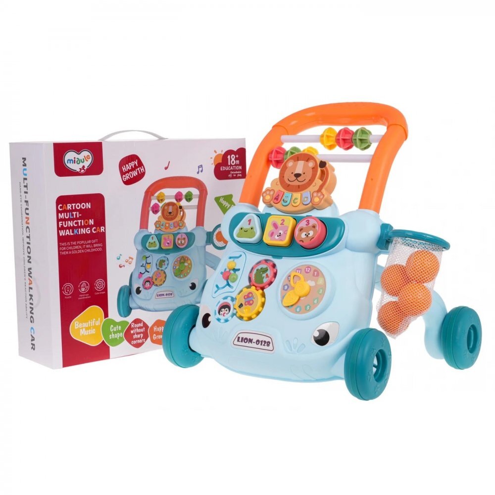 Ramiz Antepremergator multifunctional cu activitati educative Blue