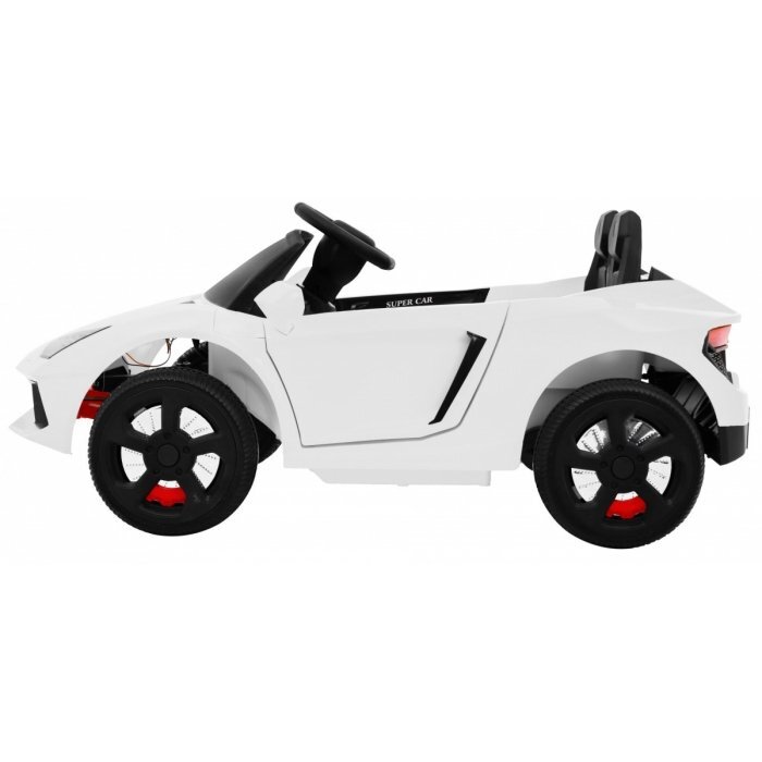Ramiz Masinuta electrica pentru copii Future BBH-1188 alb 70W cu telecomanda deschidere usi panou audio si lumini