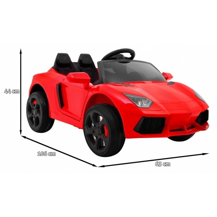 Ramiz Masinuta electrica pentru copii Future BBH-1188 rosu 70W cu telecomanda deschidere usi panou audio si lumini