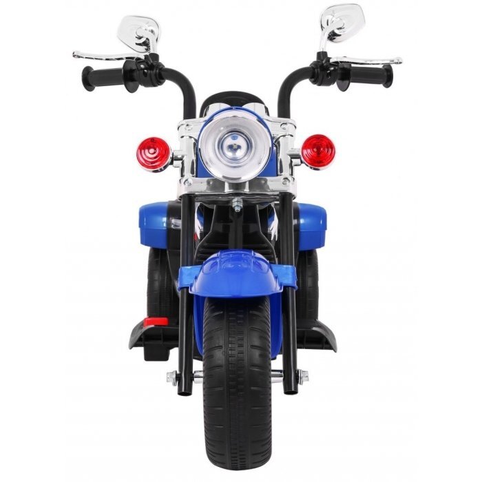 Ramiz Motocicleta electrica pentru copii Chopper NightBike albastru TR1501 cu lumini si panou audio 92x34x63 cm