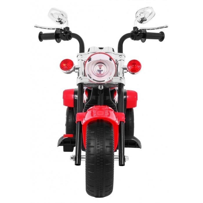 Ramiz Motocicleta electrica pentru copii Chopper NightBike rosu TR1501 cu lumini si panou audio 92x34x63 cm
