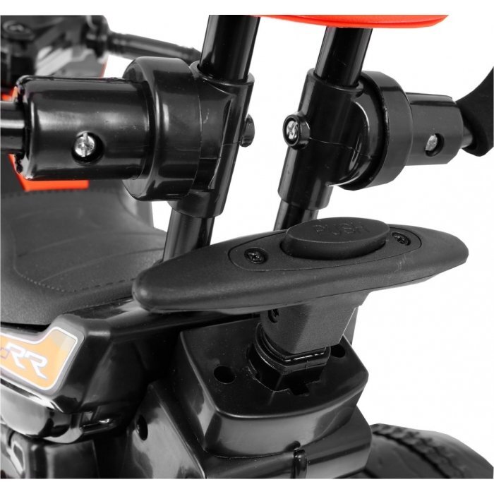 Ramiz Motocicleta electrica pentru copii rosu 20W cu lumini panou audio si maner parental