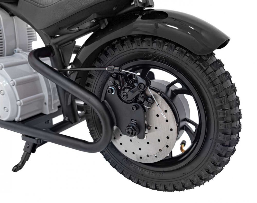 Ramiz Motocicleta electrica pentru copii Speed Power Black pornire la cheie motor 250W baterie 24V7Ah roti pneumatice scaun ergonomic din piele lumina frontala LED claxon muzica preinstalata pana la 80 kg