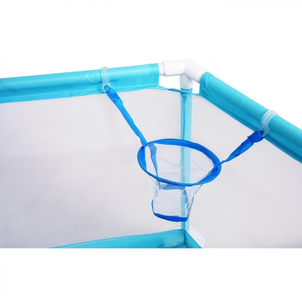 Ramiz Tarc de joaca pentru copii cu 50 bile multicolore Blue Elephant