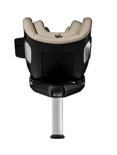 RECARO Scaun auto cu baza isofix Toron 1 Elegant Beige R129 EU 0-4 ani cu inclinatie 170 grade si rotire 360 grade