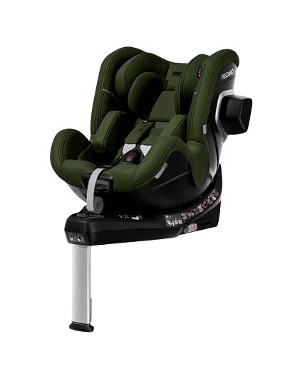 RECARO Scaun auto cu baza isofix Toron 1 Epic Green R129 EU 0-4 ani cu inclinatie 170 grade si rotire 360 grade