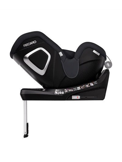 RECARO Scaun auto cu baza isofix Toron 1 Fresh Black R129 EU 0-4 ani cu inclinatie 170 grade si rotire 360 grade
