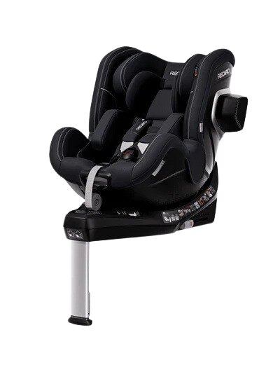 RECARO Scaun auto cu baza isofix Toron 1 Fresh Black R129 EU 0-4 ani cu inclinatie 170 grade si rotire 360 grade