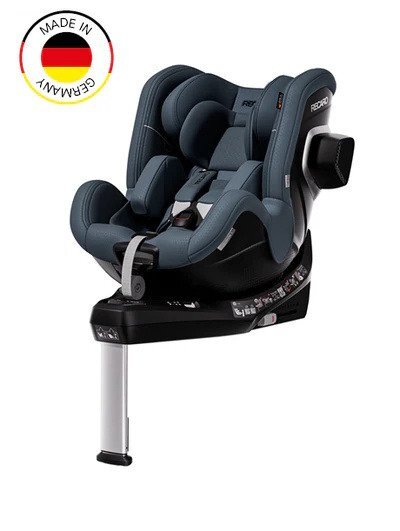 RECARO Scaun auto cu baza isofix Toron 1 Gallant Grey R129 EU 0-4 ani cu inclinatie 170 grade si rotire 360 grade