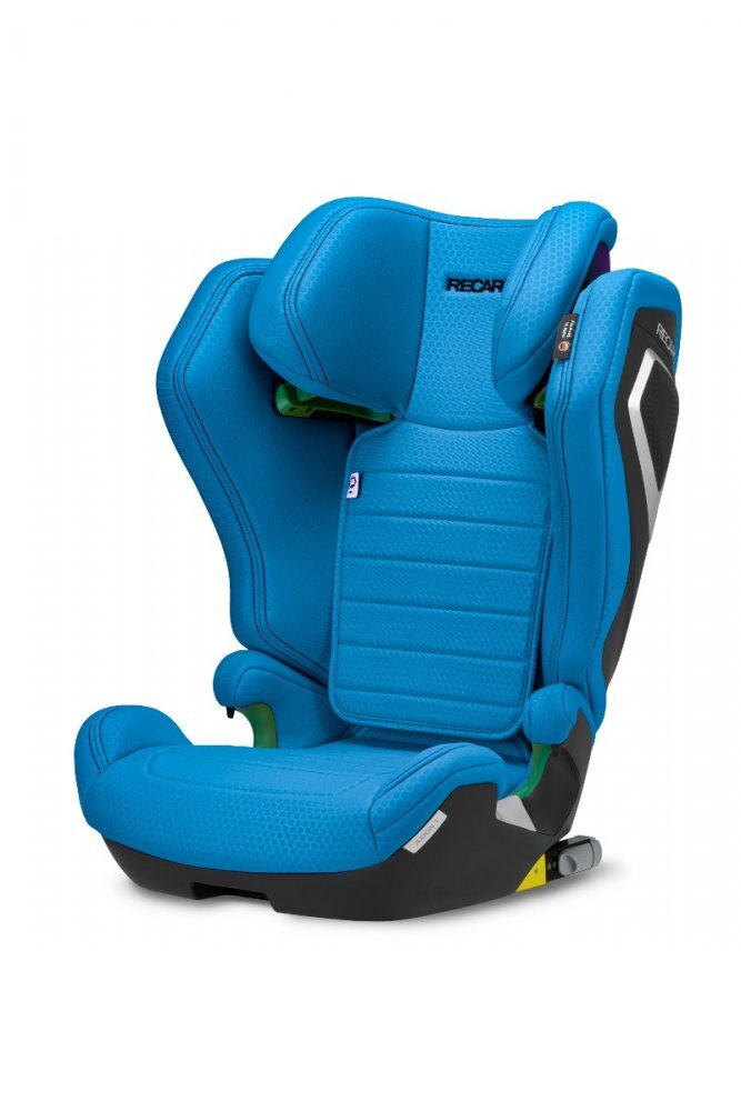 RECARO Scaun Auto cu Isofix Axion 1 Calm Blue I-size testat ADAC cu husa detasabila sistem SPS spatar reglabil